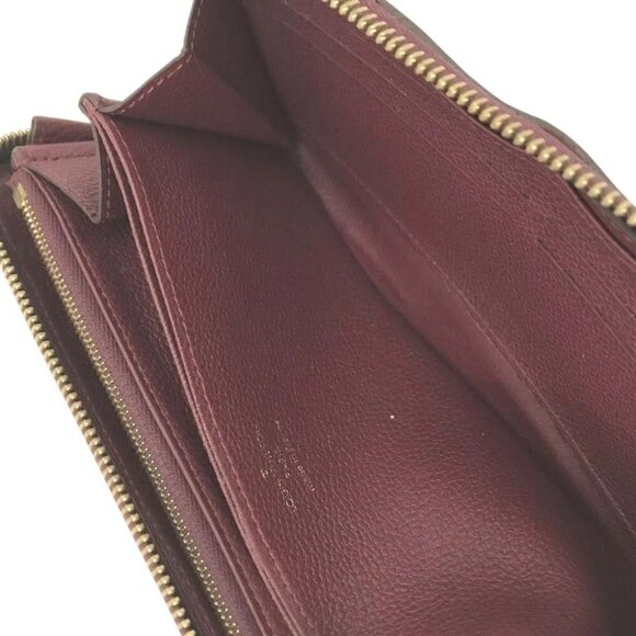 981242BN (L3) Louis Vuitton Wallet Long Purple Monogram Empreinte - Picture 7 of 9